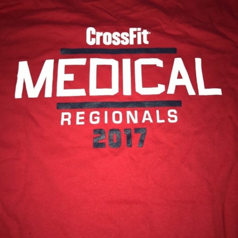 Reebok Crossfit Regionals Medical Team Games Shirt